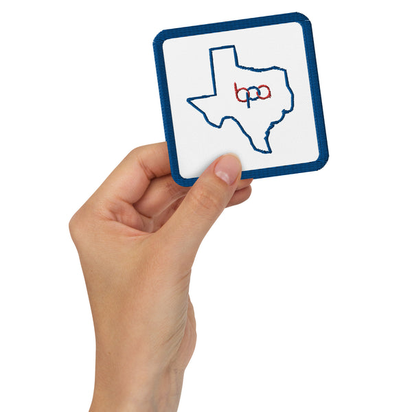 Embroidered Texas BPA patches