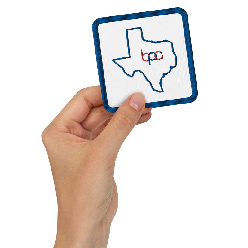 Embroidered Texas BPA patches
