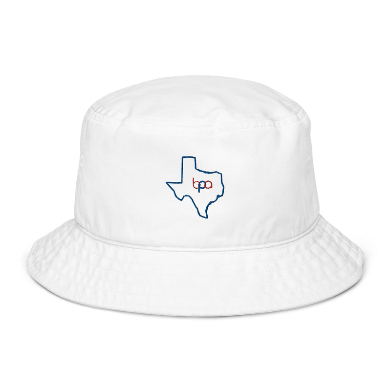 Organic Texas BPA Outline bucket hat
