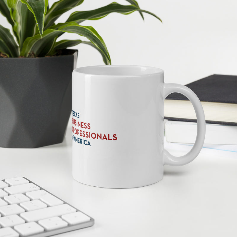 Texas BPA White glossy mug